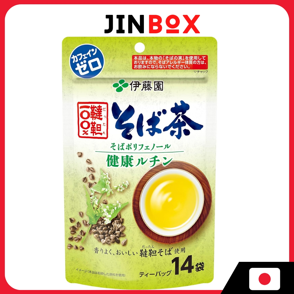 ITOEN Traditional Health Tea Tartary 100% Soba Tea Tea Bags non-caffeine