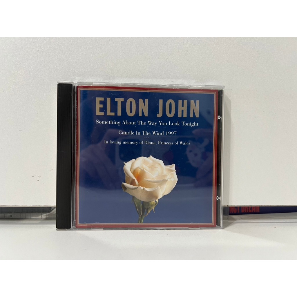 1 CD MUSIC ซีดีเพลงสากล ELTON JOHN  Something About The Way You Look Tonight (G9J100)