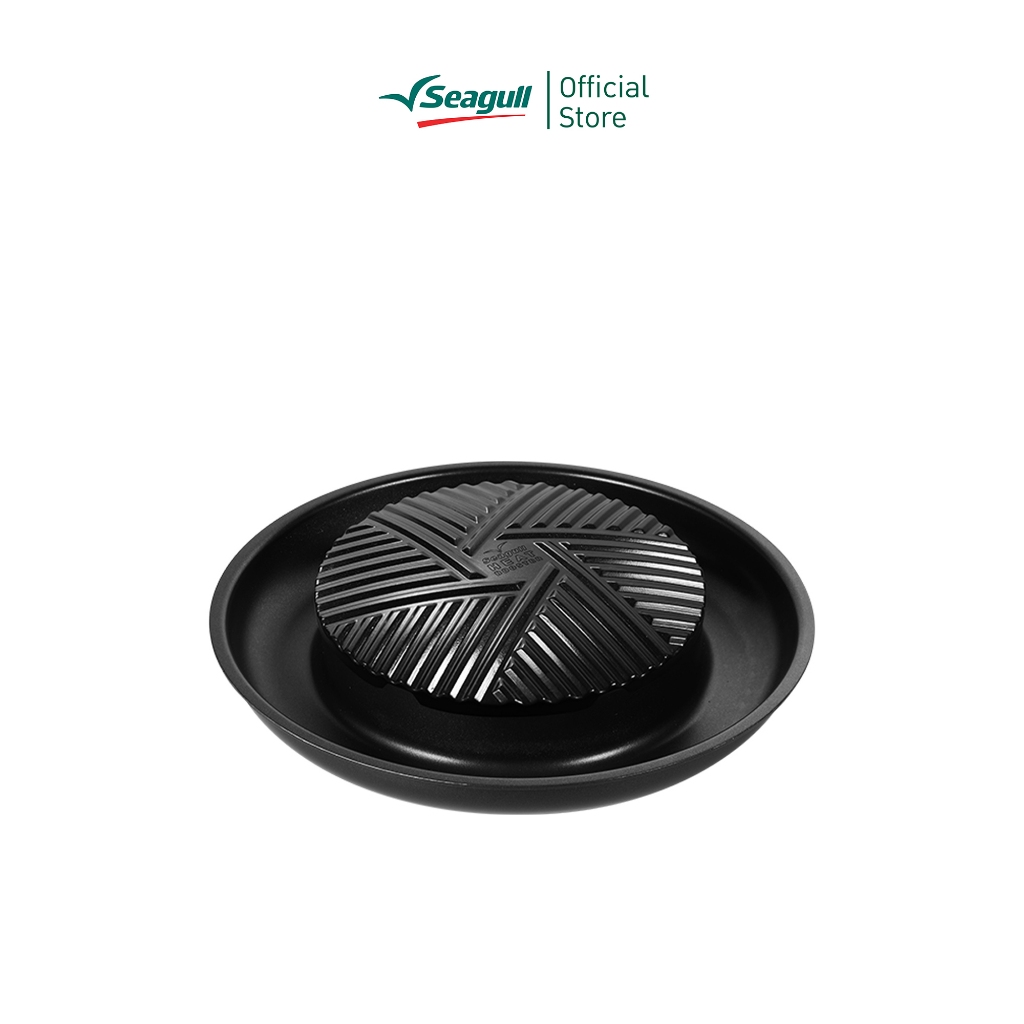 Seagull กระทะย่างบาร์บีคิว ฮีทบูสเตอร์ 32 ซม.