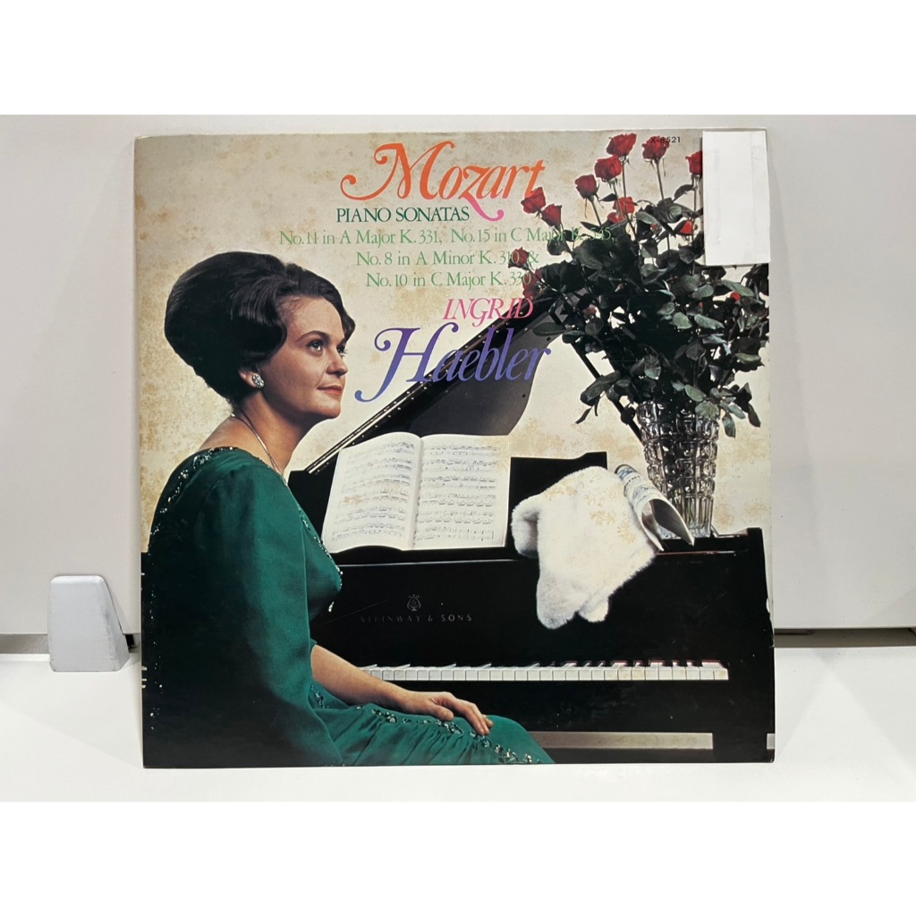 1LP Vinyl Records แผ่นเสียงไวนิล  Mozart, Ingrid Haebler – Four Piano Sonatas X-8521  (J3B147)