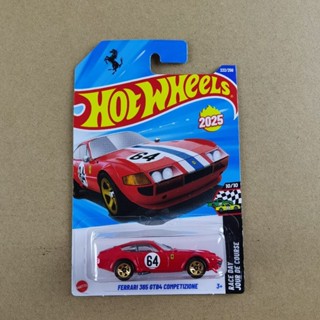 โมเดลรถ Hotwheels รุ่น Ferrari 365 GTB4 Competizion