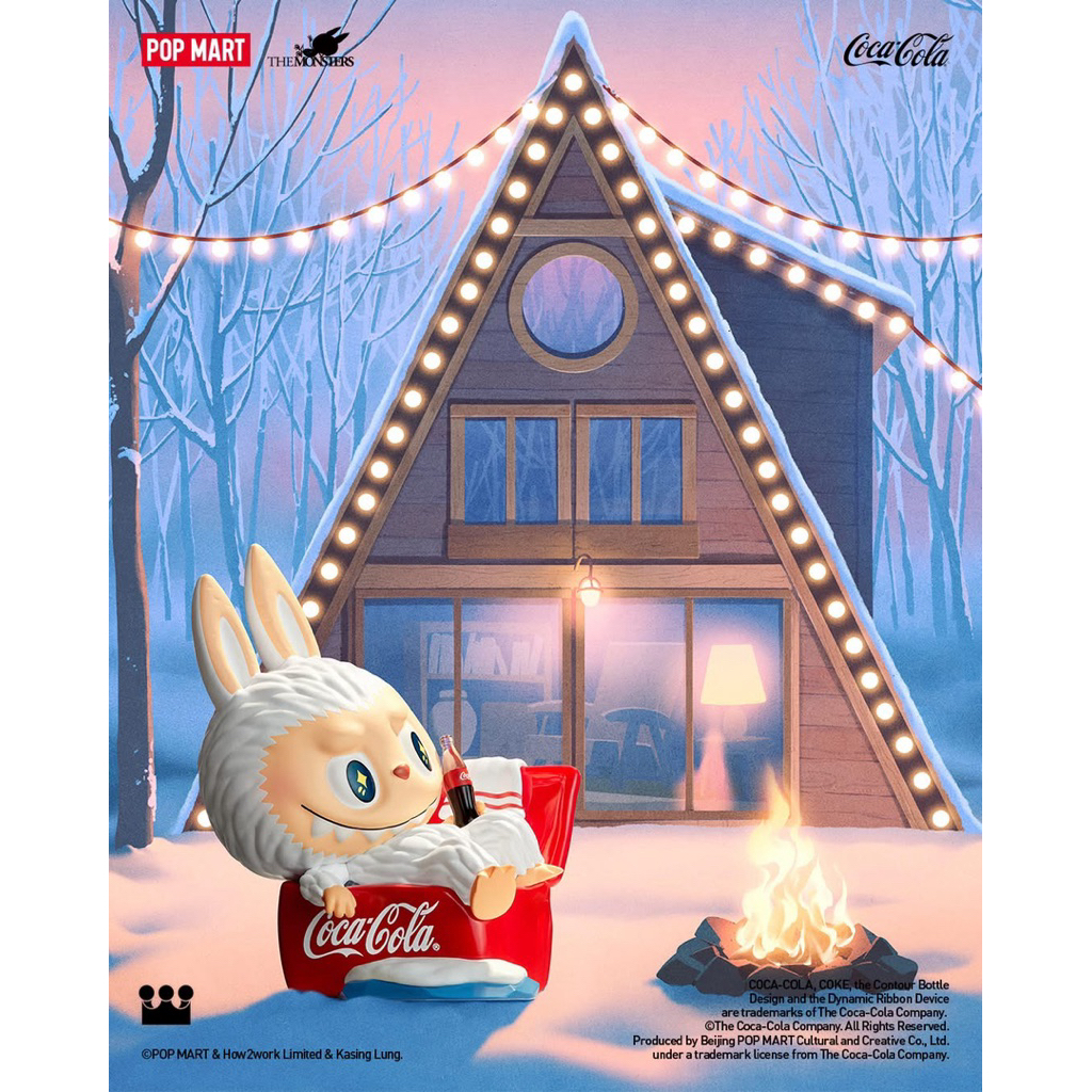 [ป้ายเหลือง/POP NOW] THE MONSTERS  COCA-COLA Series Figures - Special Sofa