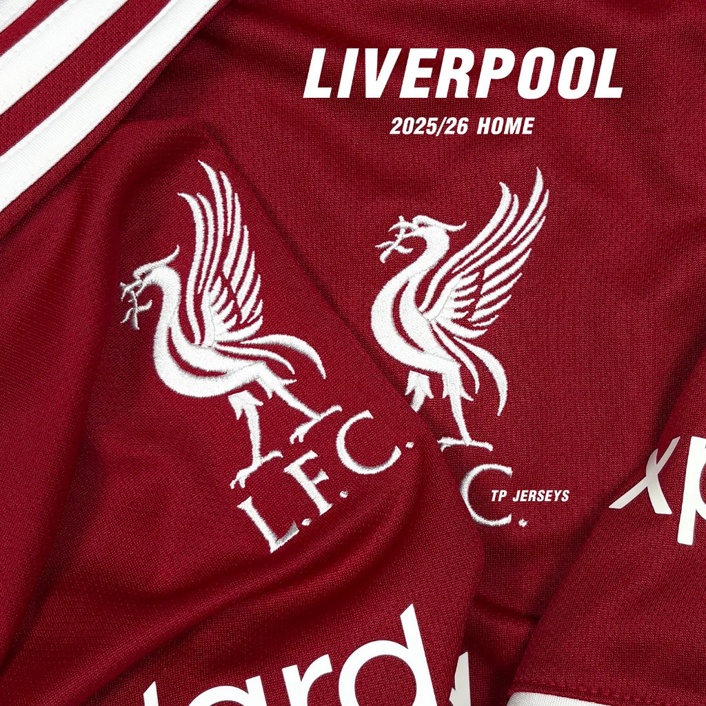 เสื้อฟุตบอล Liverpool 2025/26 Home เสื้อลิเวอร์พูล ของแท้