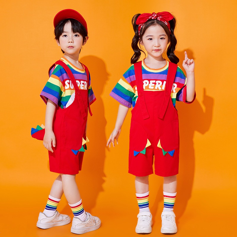 ชุดการแสดง ชุดไดโนเสาร์ ชุดการแสดงสัตว์ ชุดเต้นเด็ก เซ็ต 5 รายการ (พร้อมส่งในไทย) - รูปที่ 2