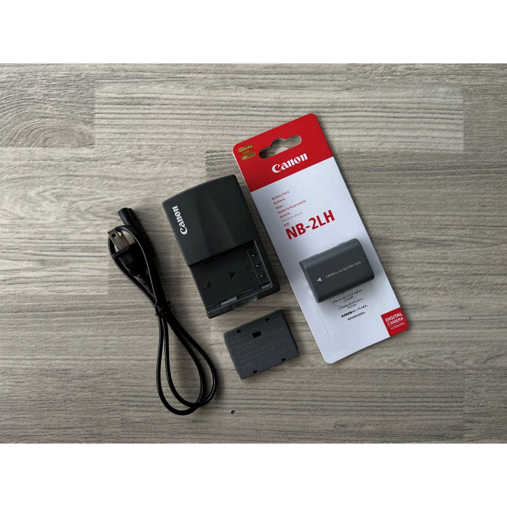 แบตเตอรี่ NB-2LH & แท่นชาร์จกล้อง Canon 350D 400D PowerShot G7 G9 S30 S40 S50 S60 S70 FV500 FVM 20 R