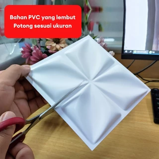 แผ่นผนัง PVC 3D ขนาด 30x30 ซม. - ตกแต่งผนังและฉากหลังทีวี