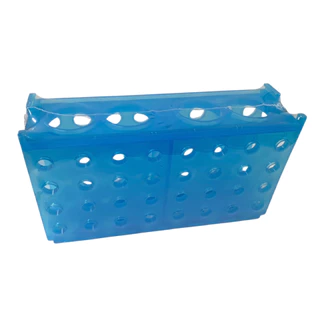 ที่วางหลอดทดลอง | Plastic Rack 4 ด้าน | Tube Rack สำหรับ Microcentrifuge 0.5–50 ml | คละสี (ส้ม/เหลือง/เขียว)