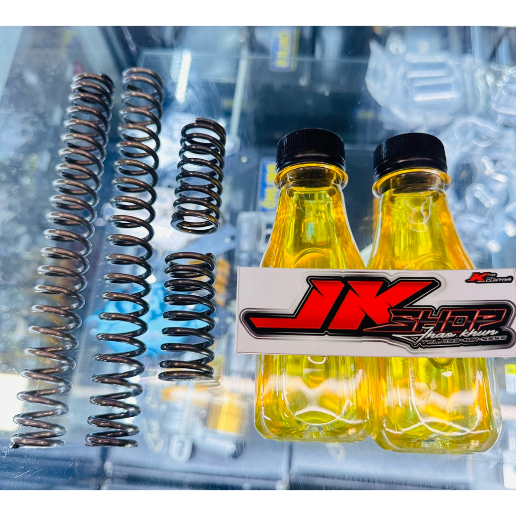 ชุดสปริงโหลดหน้าจีออโน่ หลีด 1.5 นิ้ว ครบชุด Jkshop