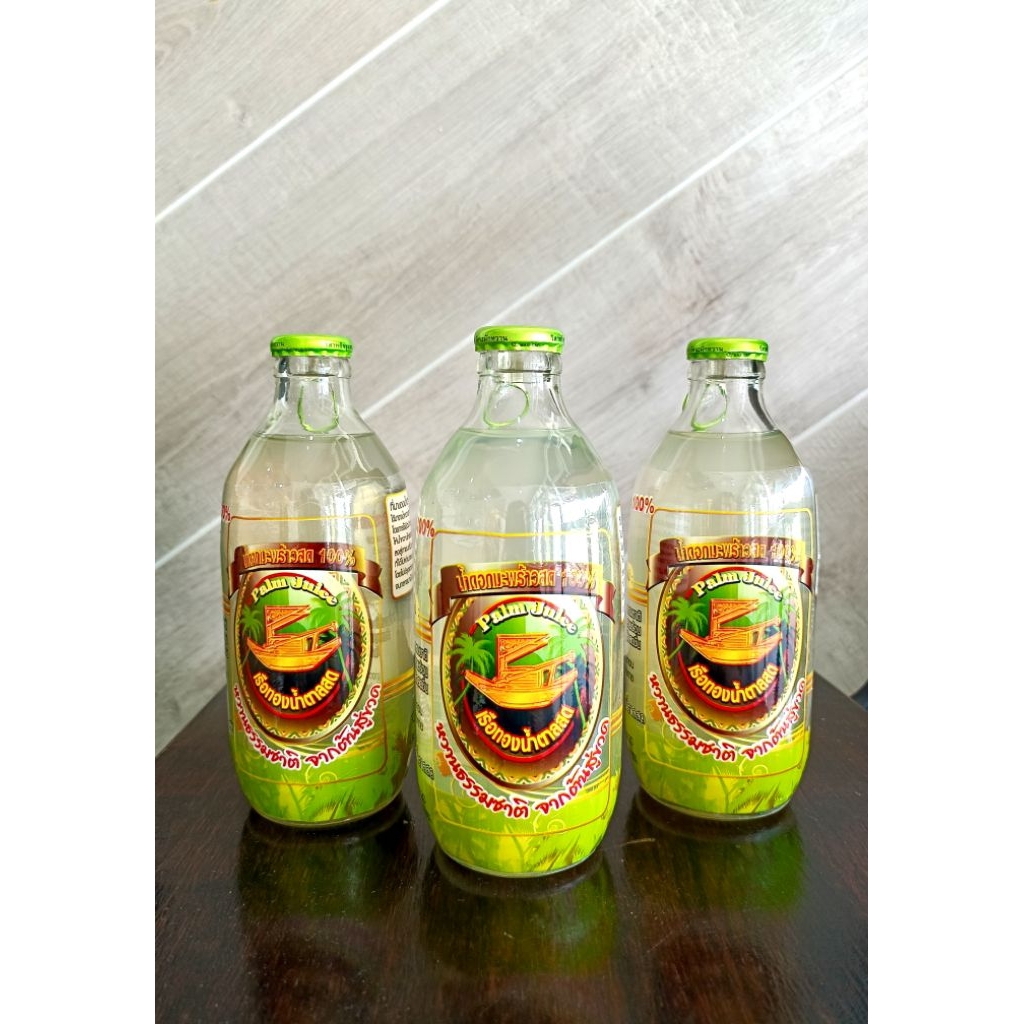 น้ำช่อดอกมะพร้าว 100% ตราเรือทอง ขนาด 325ml