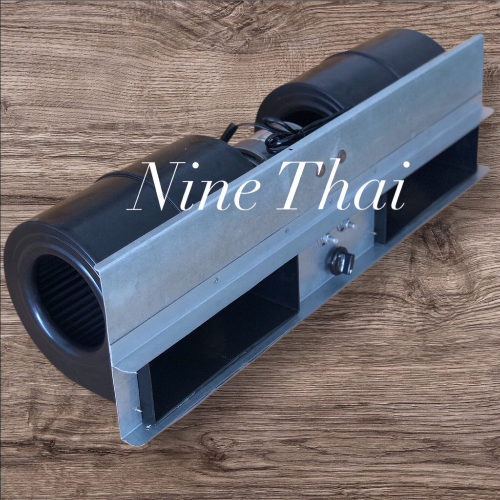 พัดลมโบลเวอร์พัดลมแอร์รุ่นสวิตช์ปรับความแรงได้3ระดับเย็นลมแรงประหยัดไฟน้ำหนักเบาเหมาะกับใช้ติดทั้งภายในและภายนอก - รูปที่ 2