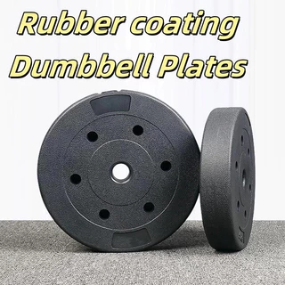 Barbell Dumbbell Weight Plate แผ่นน้ำหนัก 1kg/2kg/5kg /7.5kg /10kg/15kg/ ดัมเบล แผ่นยกน้ำหนัก รูมาตรฐาน 3cm แผ่นบาร์เบล