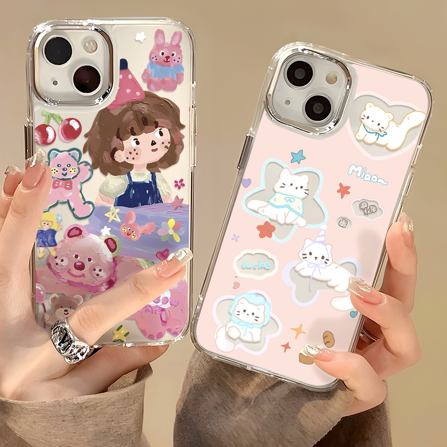เคสโทรศัพท์ for Samsung A55 A06 A56 5G A16 A26 A36 A05 A05S A54 A15 A22 4G A12 A50S A50 A52 A52S A73 S23 S24 S25 Ultra