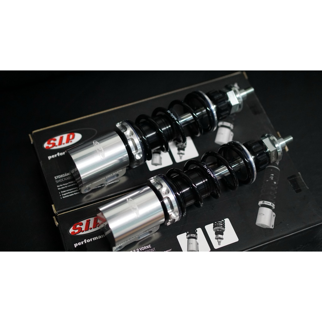 โช๊คหน้า SIP SILVER ขนาด 185mm สำหรับ New Vespa