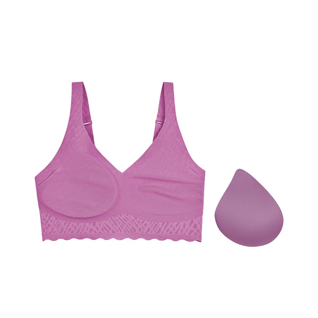 sloggi เสื้อชั้นใน smart bra รุ่น sloggi ZERO Feel Bliss BraletteAX R รหัส 10222201 สีม่วง 7574 — صورة 3