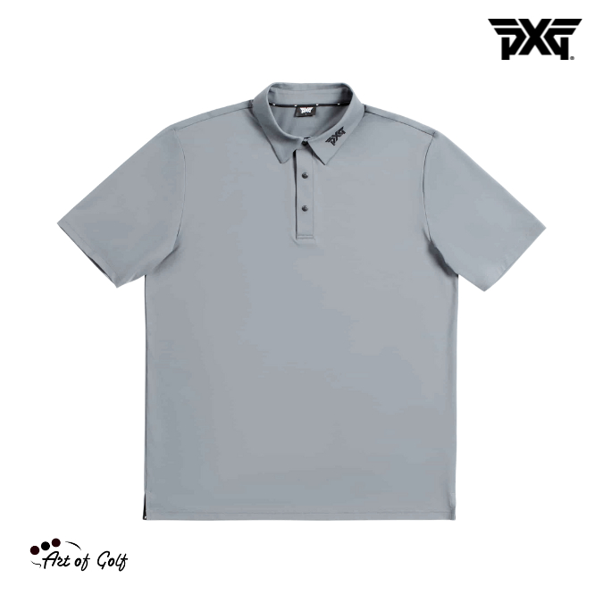 เสื้อโปโล PXG Men's Athletic Fit BP Signature Polo - Grey