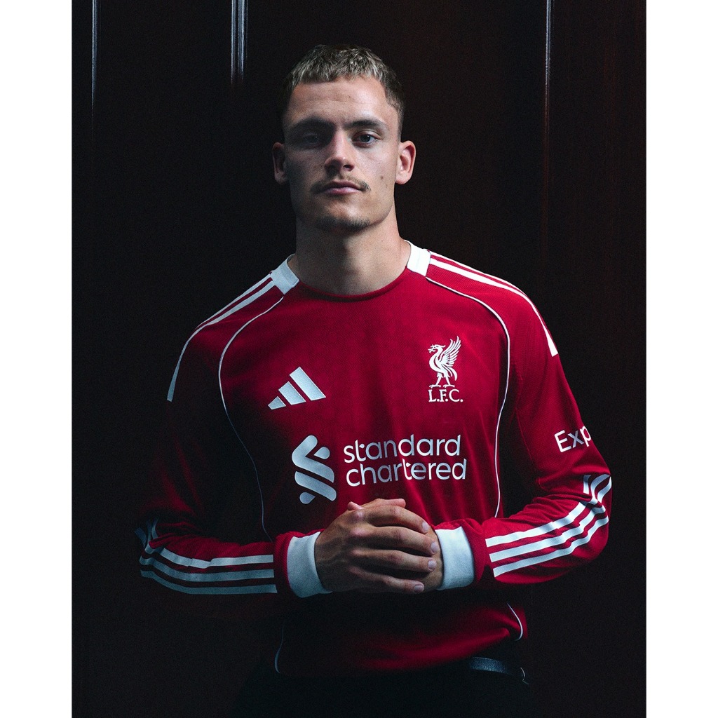 ของเเท้ลิขสิทธิ์ 100% เสื้อลิเวอร์พูลชุดเหย้า ฤดูกาลใหม่ ADIDAS LIVERPOOL 2025/2026 HOME