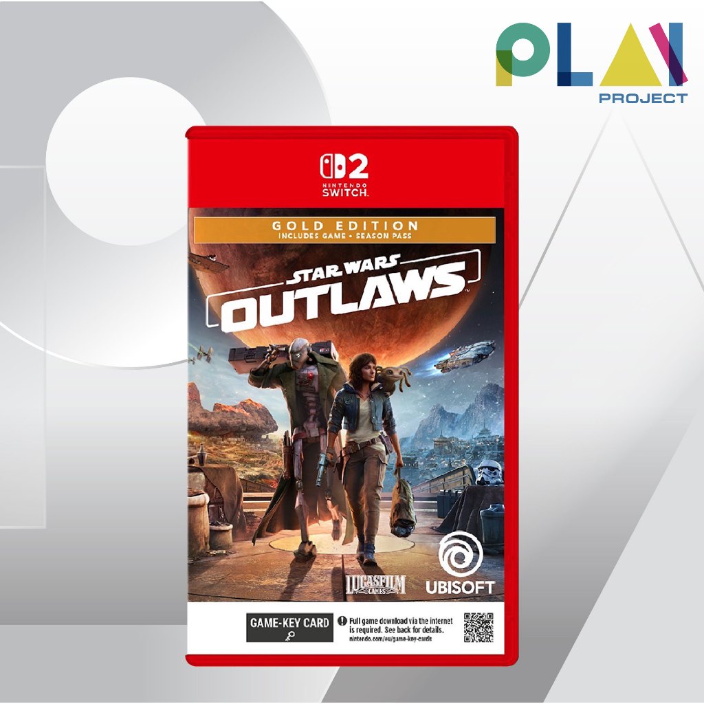 Nintendo Switch 2 : Star Wars Outlaws Gold Edition [Game-Key Card] [NS2] [มือ1] [แผ่นเกมนินเทนโด้