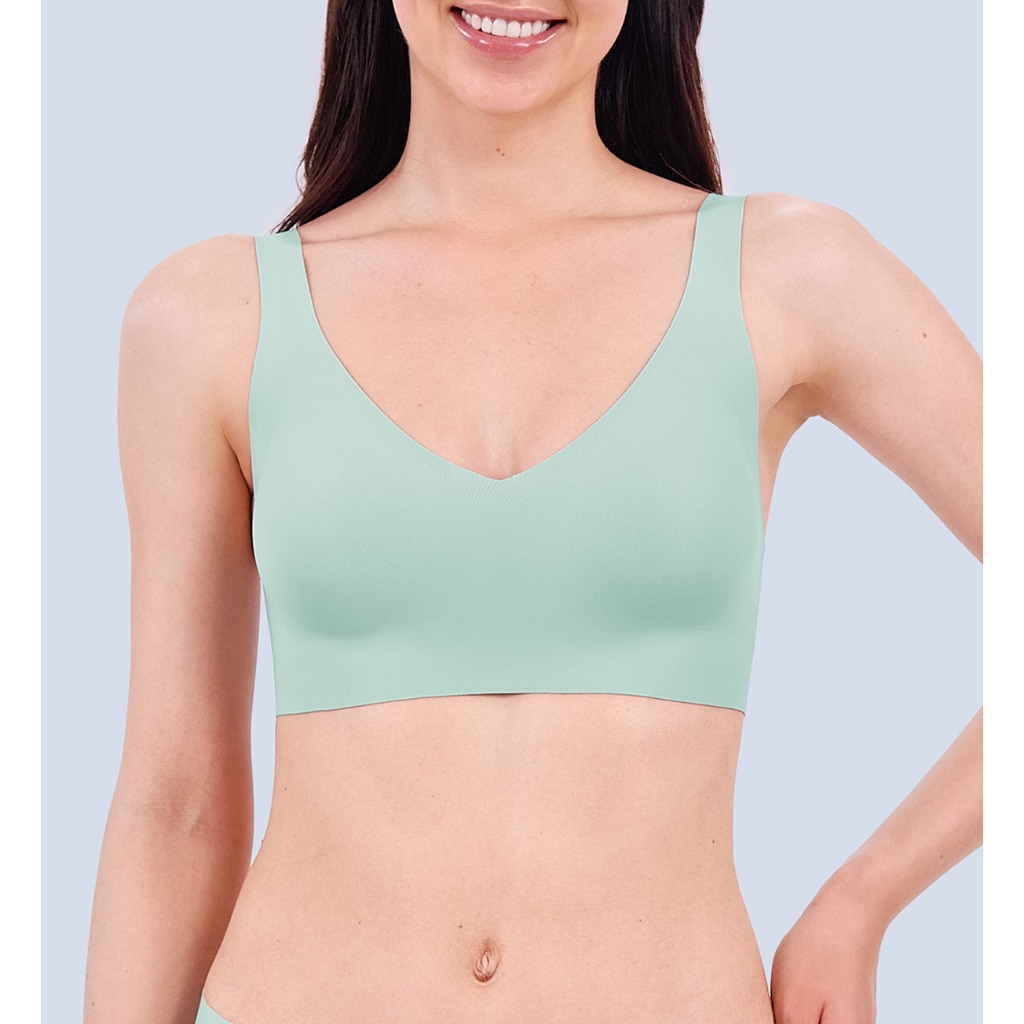 sloggi เสื้อชั้นในแบบไม่มีโครง รุ่น sloggi ZERO Feel 2.0 Bralette 01 AX R รหัส 10223256 สีเขียว 7396 — صورة 4