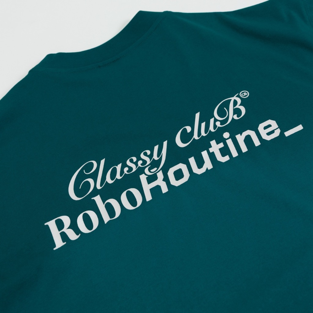 Classy Club - เสื้อยืด Oversize แขนสั้น รุ่น RoboRuotine T-Shirt - RoboRoutine Col. - รูปที่ 6