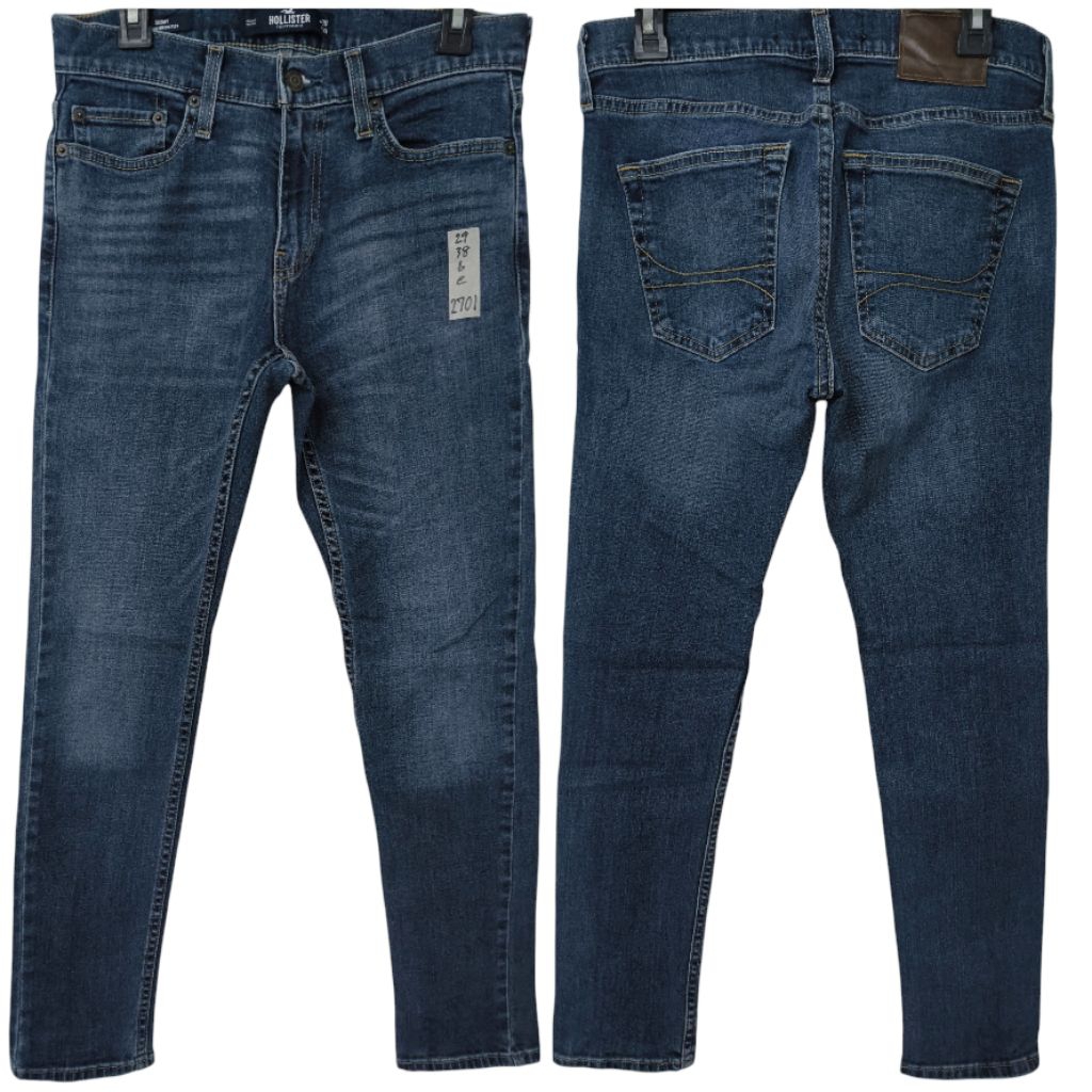 รหัส c.2701 HOLLISTER เอว29 ยาว38 ปลายขา6 ยีนส์ชายมือสอง