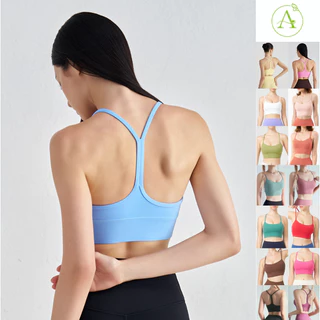 ✨เพิ่มสีพาสเทลใหม่✨YOGA-617 (WX1219) เสื้อบราโยคะ สปอร์ตบราฟิตเนส ออกกำลังกาย Sport Bra เว้าหลังรูปตัว Y ทรงสวยใส่สบาย