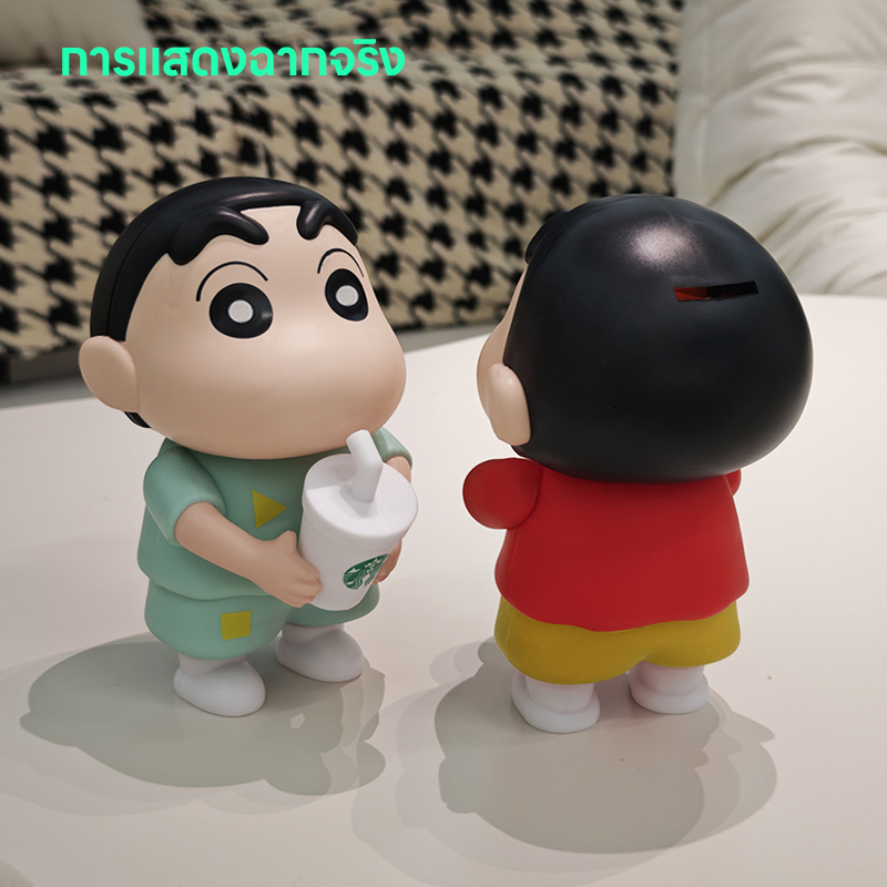 【living】กระปุกออมสินเครยอนชินจังสุดน่ารัก | โคมไฟข้างเตียงสุดน่ารักนี้เป็นเพื่อนคู่ใจก่อนนอนและเป็นของขวัญที่สมบูรณ์แบบ - รูปที่ 6