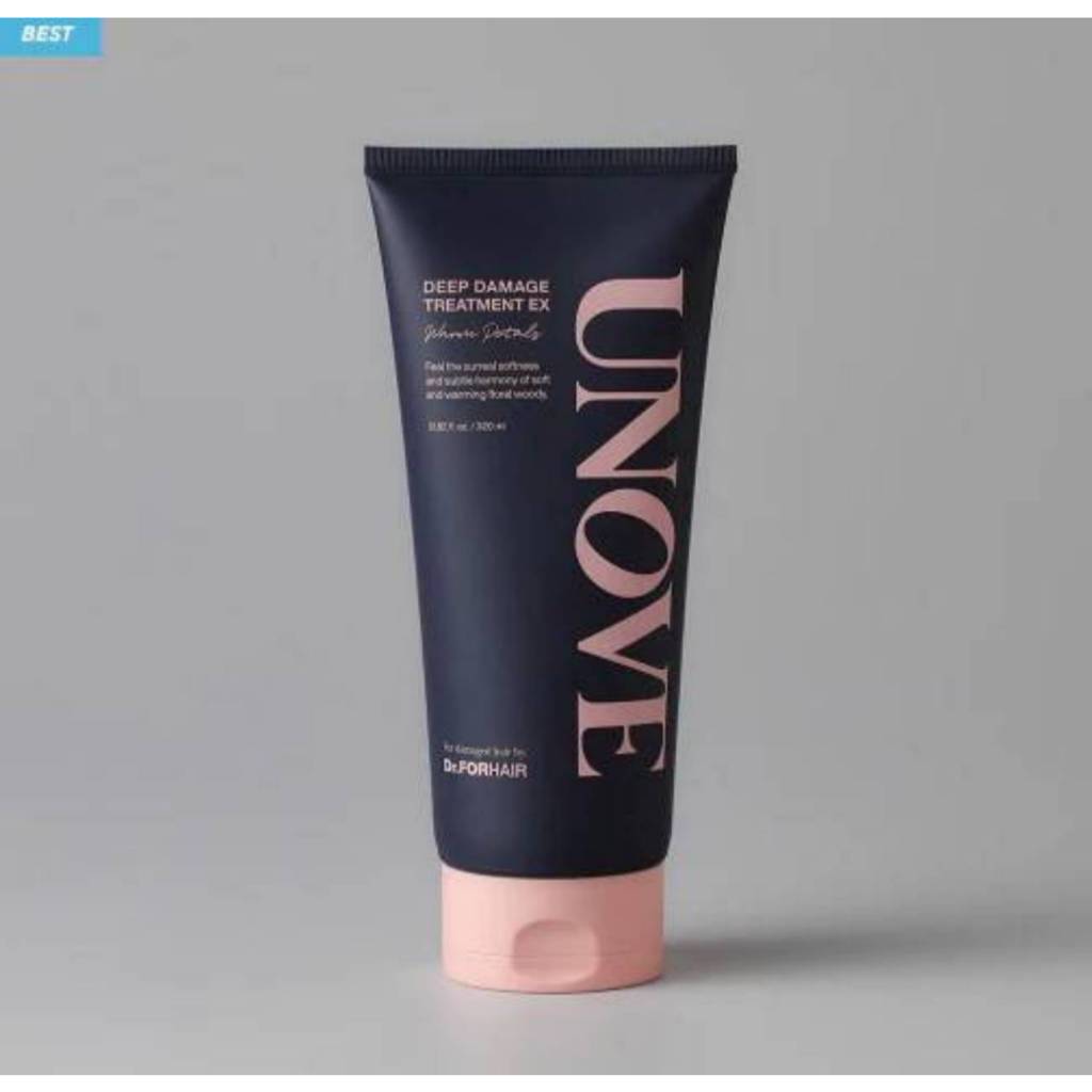 #พร้อมส่ง Exp29/12/28 #ครีมนวดผม #Unove Deep Damage Treatment EX 320ml กลิ่น Warm Petals
