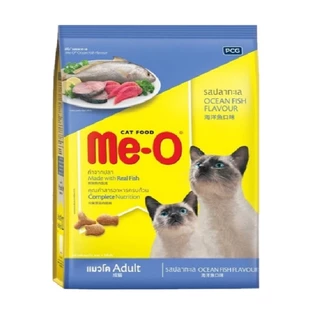 **ไลฟ์มีcode40%** [1.1- 1.2กิโลกรัม] มีโอ meo อาหารแมว Me-O ถุงสีเหลือง