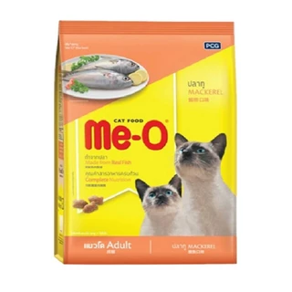 **ไลฟ์มีcode40%** [1.1- 1.2กิโลกรัม] มีโอ meo อาหารแมว Me-O ถุงสีเหลือง