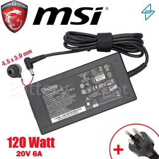 MSI Adapter ของแท้ MSI GF63 Thin 10UC, 10SC, 11UC, 11UD, 12VE, 12VF / MS-16R5 / A17-120P2A 120W 4.5 สายชาร์จ MSI