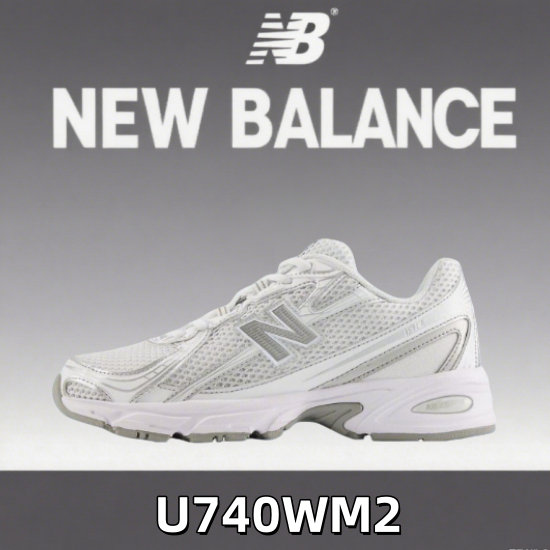 ของแท้รับประกัน100%🎖 NewBalance NB740  U740WM2 รองเท้าผ้าใบสำหรับผู้ชาย และผู้หญิง