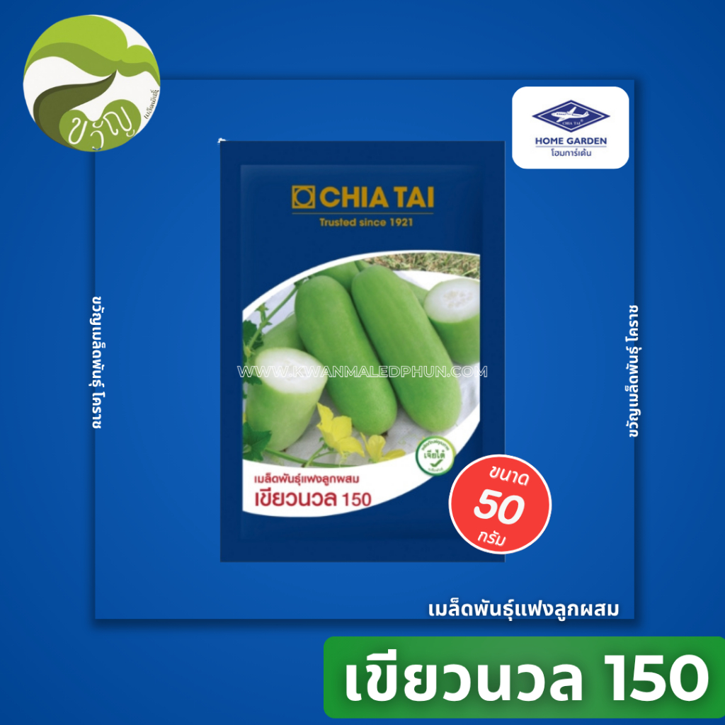 แฟงอ่อนลูกผสม เขียวนวล 150.  50กรัม ลอตใหม่ล่าสุด❗️❗️❗️