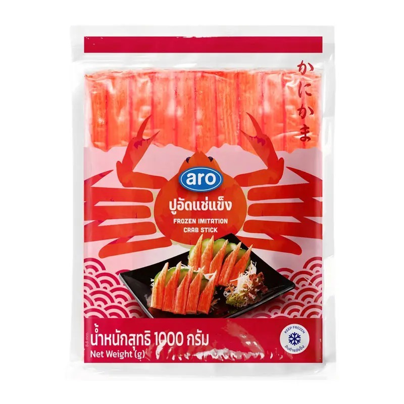 ARO ปูอัดแช่แข็ง 1000ก.X1 ส่งแบบ express delivery