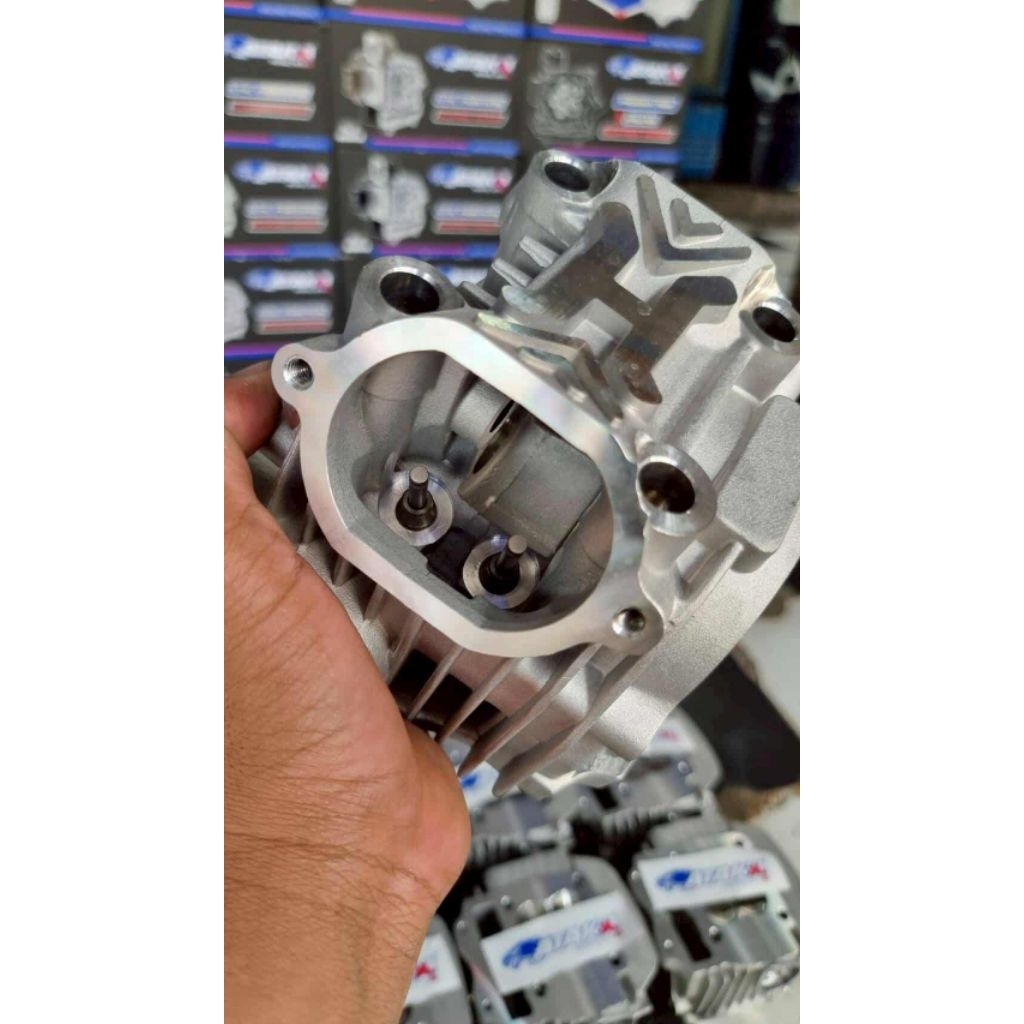 ฝาสูบ4วาล์ว ATAKA wave125/s/r/iบังลม