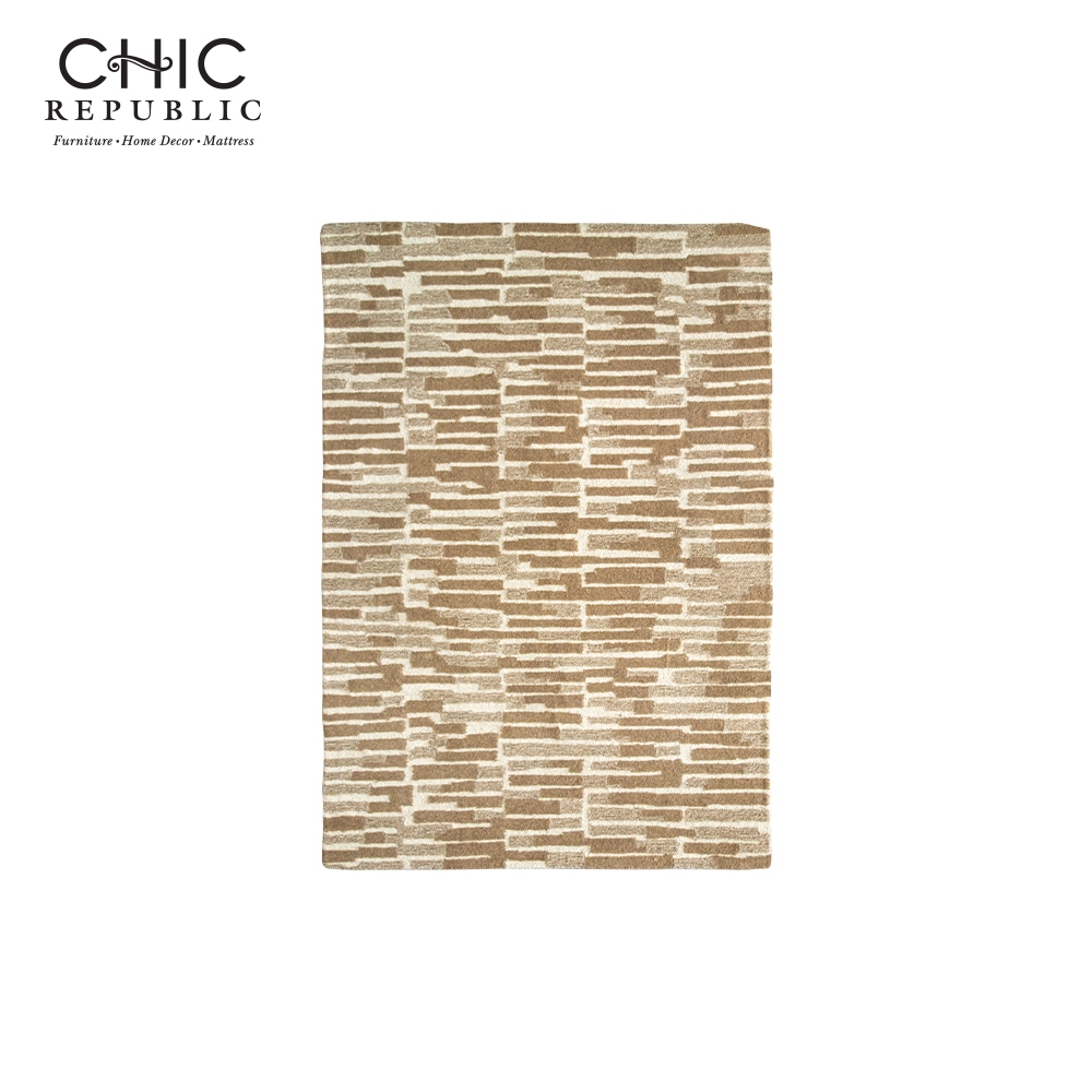 พรม CHIC REPUBLIC SERRA 120X180 ซม. สีเบจ_0