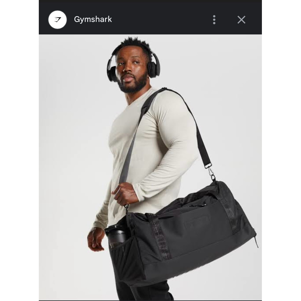 no have plastic packaging⚠️GYMSHARK LARGE EVERYDAY GYM BAG