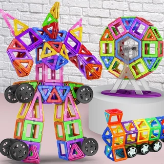 JoyToys บล็อกตัวต่อแม่เหล็ก 3D ของเล่นเตัวต่อแม่เหล็กของเล่นเสริม็่มเหลแม่เหล ตัวต่อแม่เหล็ก เสริมทักษะ ของเล่นเสริมพัฒน