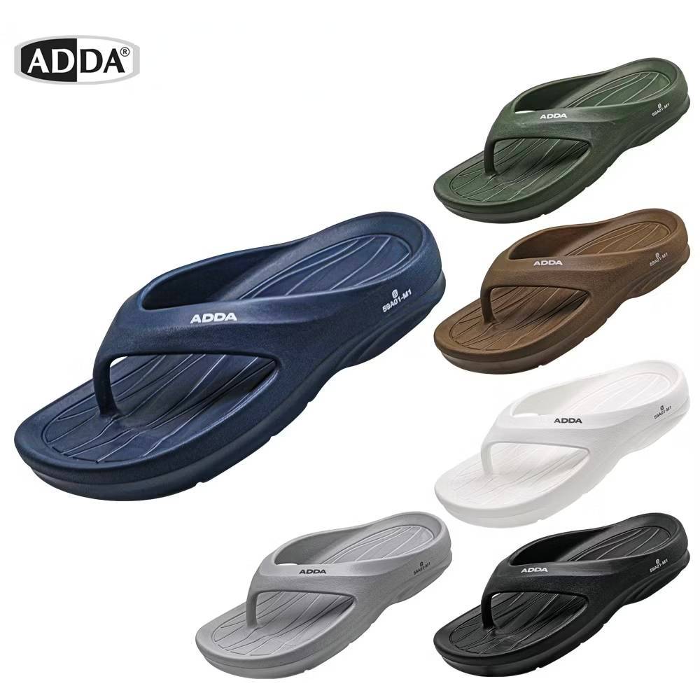 Adda 2Density รองเท้าแตะ รองเท้าลำลอง สำหรับผู้ชาย/ผู้หญิง แบบหนีบ รุ่น 59A01 (เบอร์ 7-10)