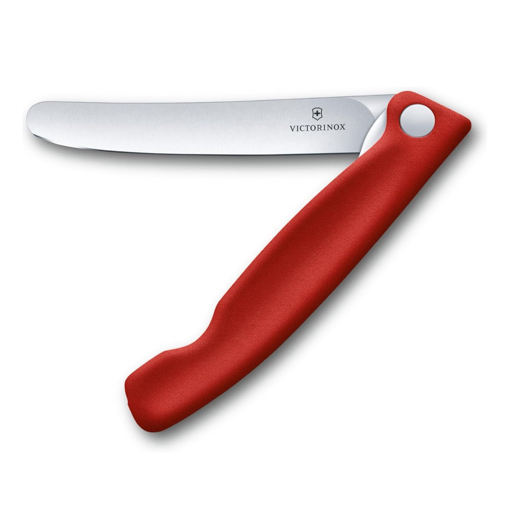 Victorinox Swiss Classic Picnic Knife Foldable and Lightweight Picnic Knife swiss made มีดครัว พับได้ มีดพับ ใบมีดเรียบ
