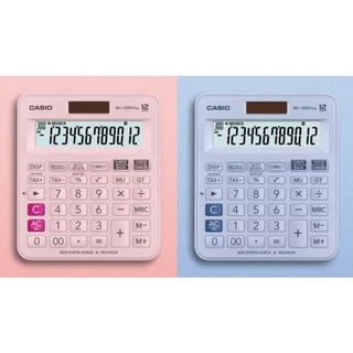 MJ-120D Plus สีสัน เครื่องคิดเลข Casio 12 หลัก ของแท้ ของใหม่ ประกันศูนย์