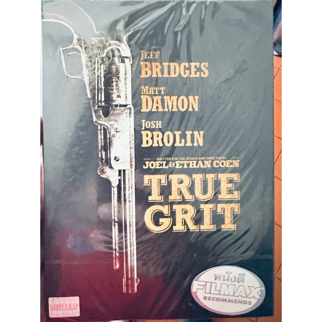DVD ปกสวม : True Grit (2010) ยอดคนจริง " Jeff Bridges, Matt Damon, Josh Brolin "