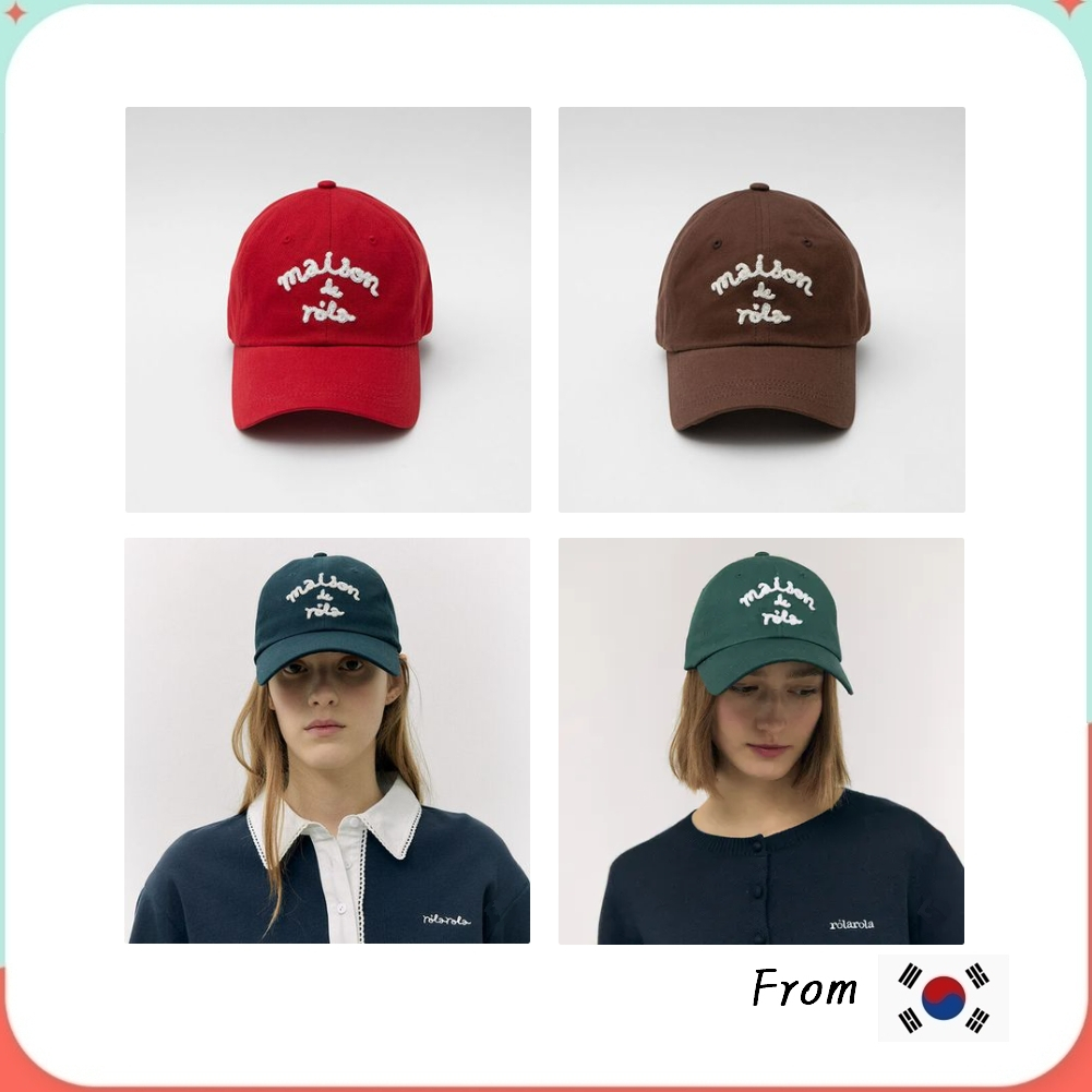 Rolarola / Rola Rola Maison De Rola Ball Cap (Brown, Navy + Ivory, Deep Green, Red) 4 Colors