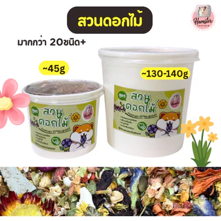 Hamsterthailand อาหารผสม อาหารแฮมสเตอร์ โปรตีน ดอกไม้ ผัก ผลไม้ ขนมแฮมสเตอร์ อาหารแฮมสเตอร์