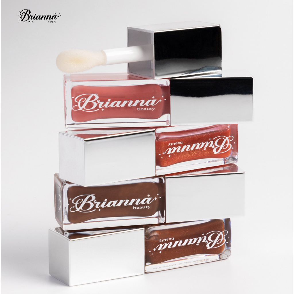 BRIANNA gloss up (บริอันน่า) ลิปกลอส เน้นบำรุงเติมปากอวบอิ่ม ไม่ทิ้งสเตนสี *อ่านคำอธิบายก่อนสั่งซื้อ!