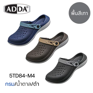 รองเท้าแตะ รองเท้าลำลอง สำหรับผู้ชาย ADDA 2density แบบสวมหัวโต รุ่น 5TD84M4 (ไซส์ 7-10)