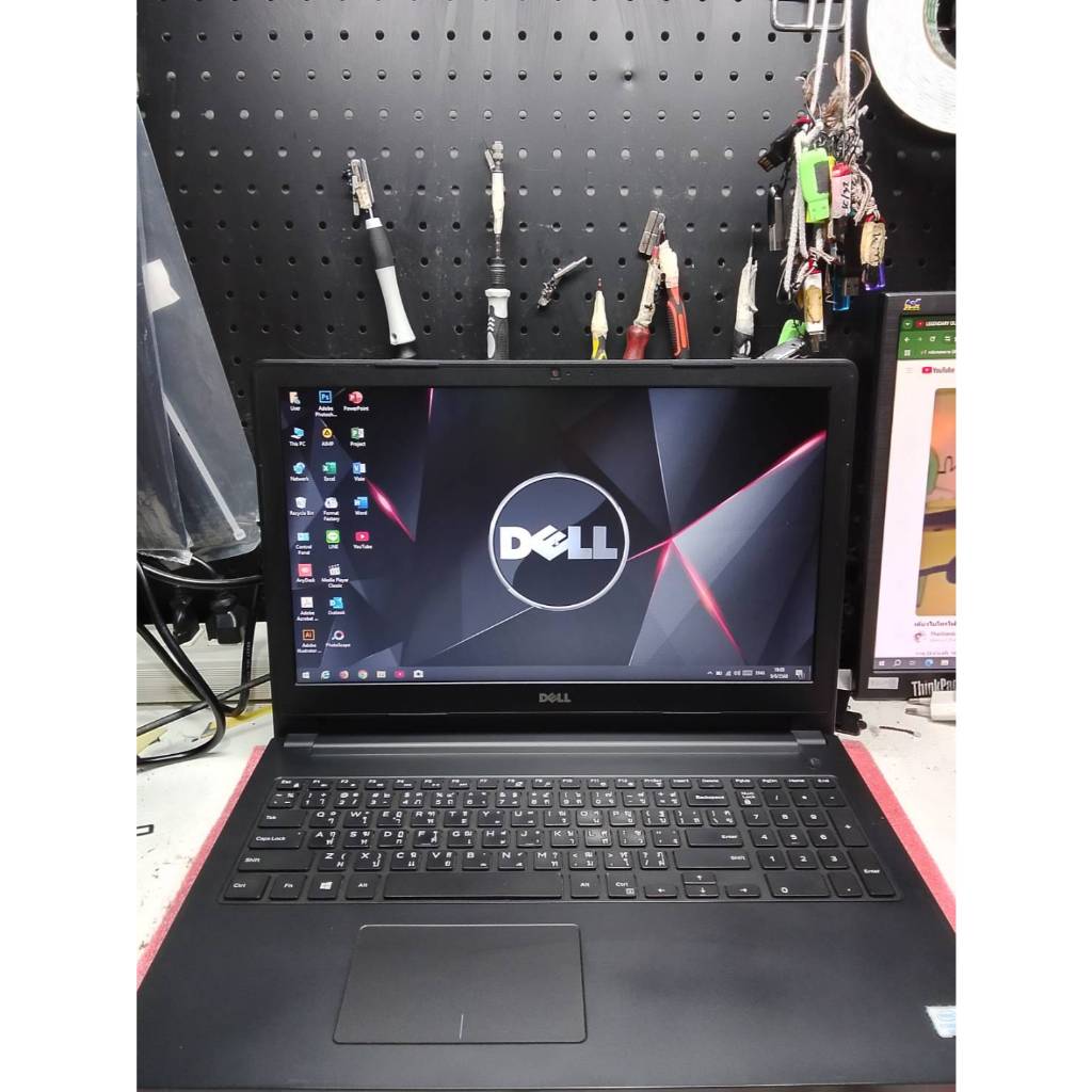 🔥💥แรม16GB 🔥⚡มือสองโน็ตบุ๊ค  Dell Latitude 3570 CPU i5-GEN6 Ram16 GB HDD 500 GB WIFI 5G กล้อง จอ15.6น