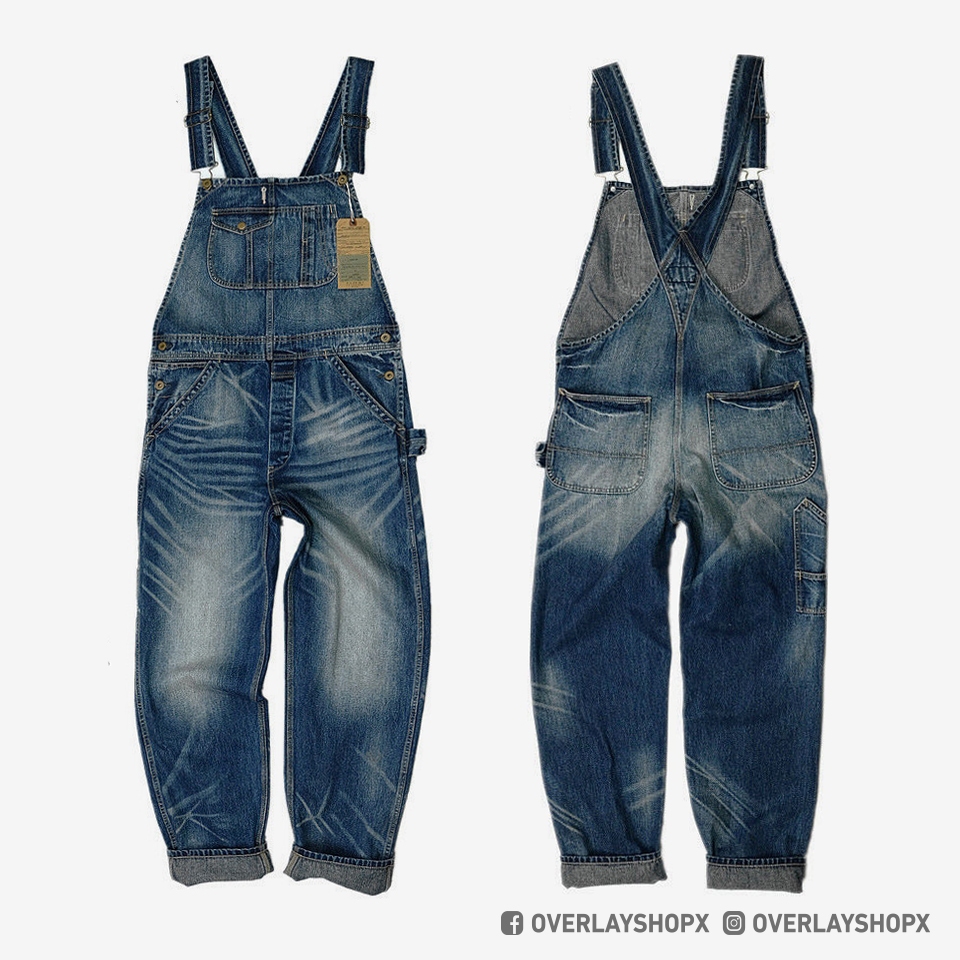ชุดเอี๊ยม RRL INDIGO DENIM OVERALL