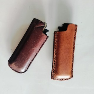 กระเป๋าหนังแท้ ปลอกไฟแช็ค ซองไฟแช็ค งานฝีมือ #หนังแท้ #กระเป…