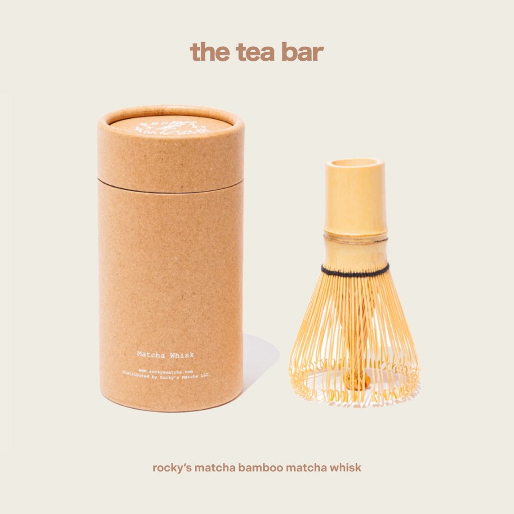 ROCKY'S MATCHA bamboo matcha whisk