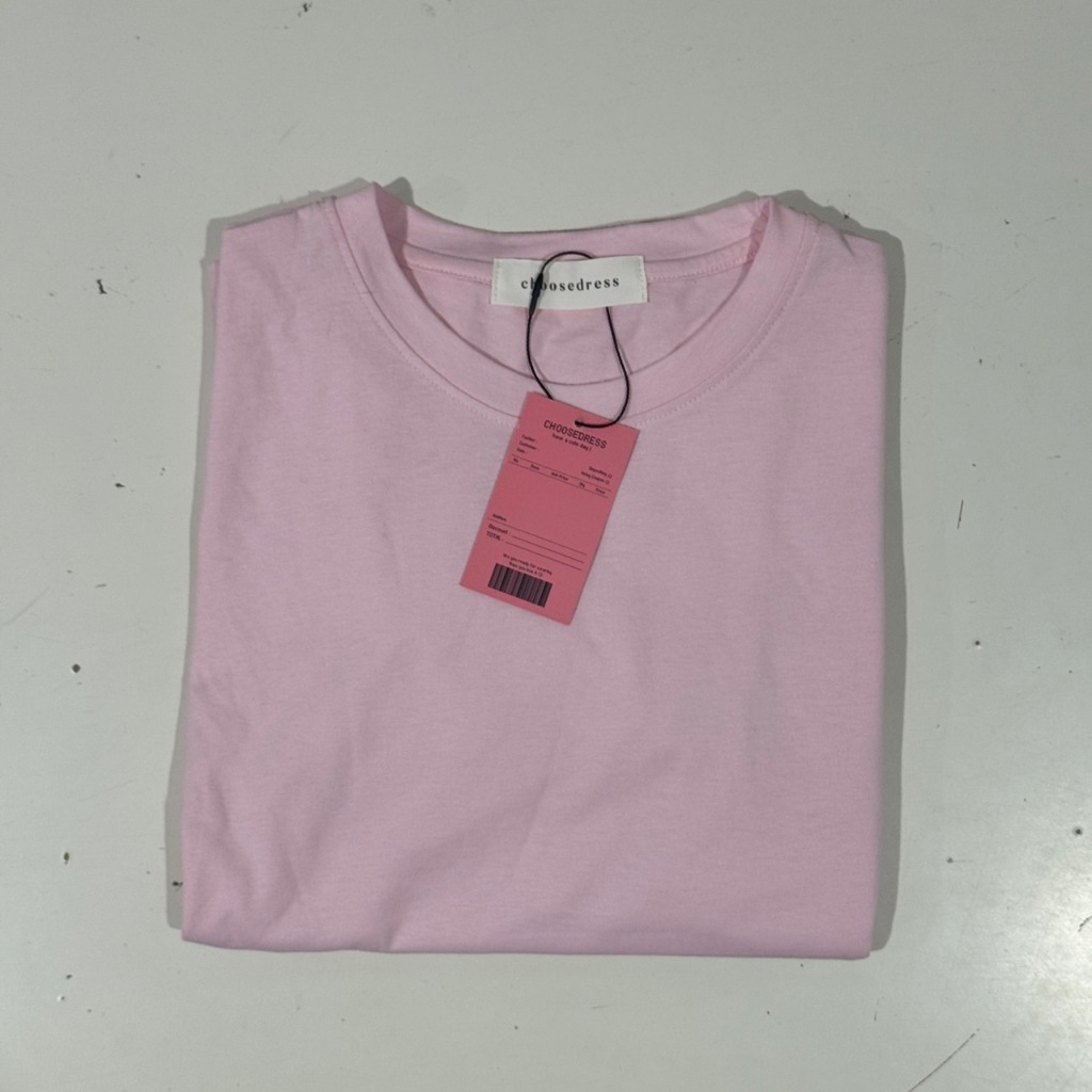 Choosedress A1824 เสื้อยืดสีชมพู
